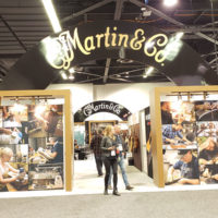 Martin booth at the 2019 NAMM Show in Anaheim, CA - photo by Danny Clark