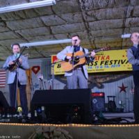 Larry Stephenson Band at the February 2019 Palatka Bluegrass Festival - photo © Bill Warren