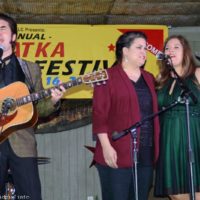Lizzy Long and Sally Berry join The Malpass Brothers at the February 2019 Palatka Bluegrass Festival - photo © Bill Warren