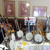 Banjos! at Ohio Bluegrass Winter Weekend - photo by Chris Smith