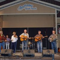 Open Mic with the Evans Media Source band at the 2019 Spring Sertoma Bluegrass Festival - photo © Bill Warren