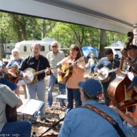 Morning jam at the 2019 Spring Sertoma Bluegrass Festival - photo © Bill Warren