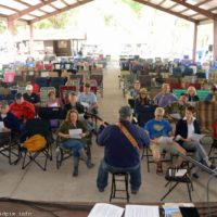 Brink Brinkman songwriting workshop at Sertoma Youth Ranch Spring Bluegrass Festival - photo © Bill Warren