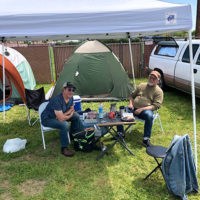 Just chillin' at the CBA Campout at Lodi, CA - photo by Dave Berry