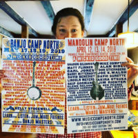 Posters at Mandolin Camp North 2019