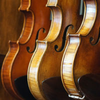 Fiddles aplenty at Tulsa Strings - photo by Pamm Tucker