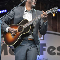 Keb’ Mo' on Watson Stage at MerleFest on April 27, 2019 - photo by Alisa B. Cherry