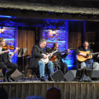 Kruger Brothers on Cabin Stage at MerleFest on April 26, 2019 - photo by Alisa B. Cherry