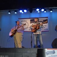 Matthew Thacker & Route 23 at the 2019 River Raisin Acoustic Music Festival - photo © Bill Warren