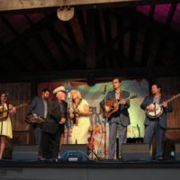 Tommy Brown joins Rhonda Vincent & The Rage at the Spring 2019 Gettysburg Bluegrass Festival - photo by Frank Baker