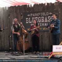 A.J. Lee & Blue Summit at the 2019 Parkfield Bluegrass Festival - photo by Dave Berry