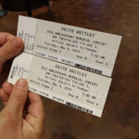 Tickets to the show!