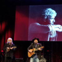 Ricky Skaggs and Garth Brooks perform at the 30th Anniversary celebration for Keith Whitley in Nashville