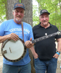 Twin brothers, Peter and Mark Nahuysen, from Australia, first time attendees at Denton - photo by Sandy Hatley