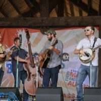 The Mosley Brothers at the Spring 2019 Gettysburg Bluegrass Festival - photo by Frank Baker