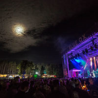 Lights and colors at the 2019 Blue Ox Music Festival - photo © Ty Helbach