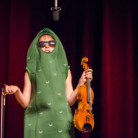 Certified contestant dressed for playing Dill Pickle Rag at Weiser 2019 - photo © Tara Linhardt