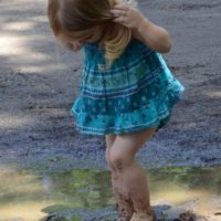 A little mud stompin' at the 2019 Charlotte Bluegrass Festival - photo © Bill Warren
