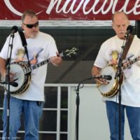 Bruce and Wes Pettinger at the 2019 Charlotte Bluegrass Festival - photo © Bill Warren