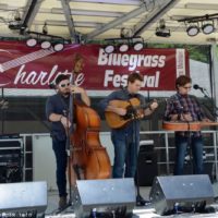 Clay Hess Band at the 2019 Charlotte Bluegrass Festival - photo © Bill Warren