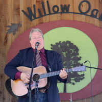 Russell Moore at the 2019 Willow Oak Park Bluegrass Festival - photo by Laura Ridge