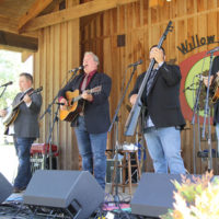 Russell Moore & IIIrd Tyme Out at the 2019 Willow Oak Park Bluegrass Festival - photo by Laura Ridge