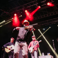 Infamous Stringdusters at the 2019 Blue Ox Music Festival - photo © Kyle Lehman