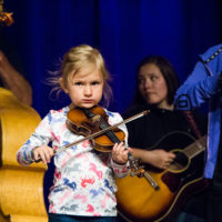 Washington State Fiddlers were the festival host this year and had loads of fiddlers of all ages up when they performed at Weiser 2019 - photo © Tara Linhardt