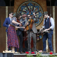 Bowregard plays in the 2019 Telluride Bluegrass Festival Band Contest - photo courtesy Planet Bluegrass