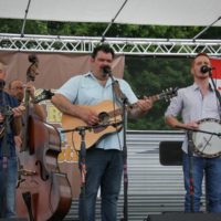 Dave Adkins at the 2019 Remington Ryde Bluegrass Festival - photo by Frank Baker