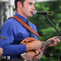 Jesse Alexander at Remington Ryde Bluegrass Festival 2019 - photo by Frank Baker