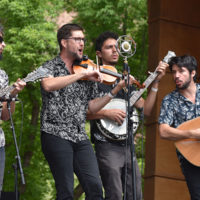 Che Apalache at the 2019 RockyGrass Festival - photo by Kevin Slick