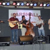 Red, White, and Bluegrass at the 2019 Marshall Bluegrass Festival - photo © Bill Warren