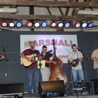 Red, White, and Bluegrass at the 2019 Marshall Bluegrass Festival - photo © Bill Warren