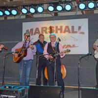 Larry Efaw & the Bluegrass Mountaineers at the 2019 Marshall Bluegrass Festival - photo © Bill Warren