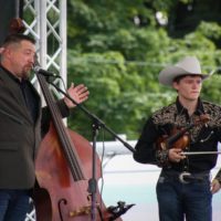 Edgar Loudermilk at Remington Ryde Bluegrass Festival 2019 - photo by Frank Baker