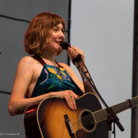 Molly Tuttle on High Meadow Stage at Grey Fox 2019 - photo © Tara Linhardt