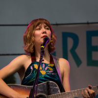 Molly Tuttle on High Meadow Stage at Grey Fox 2019 - photo © Tara Linhardt