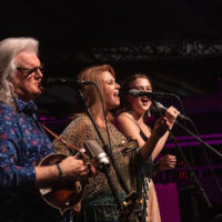 Ricky Skaggs with Patty Loveless at the 2019 ROMP Festival in Owensboro, KY - photo courtesy of ROMP and Alex Morgan Imaging