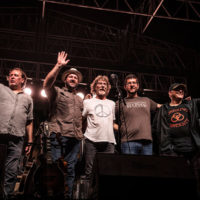 Sam Bush Band says good night at the 2019 ROMP Festival in Owensboro, KY - photo courtesy of ROMP and Alex Morgan Imaging