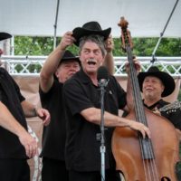 David Parmley & Cardinal Tradition at the 2019 Remington Ryde Bluegrass Festival - photo by Frank Baker