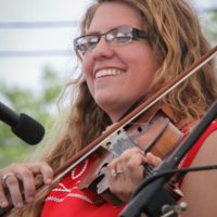 Mary Rachel Nalley with the Kody Norris Show at Remington Ryde Bluegrass Festival 2019 - photo by Frank Baker