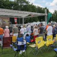Opening ceremony at the 2019 Remington Ryde Bluegrass Festival - photo by Frank Baker