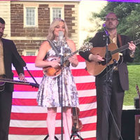 Rhonda Vincent & The Rage at the 2019 Mount Airy Bluegrass Festival - photo by J. Tayloe Emery