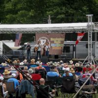 Dave Adkins at the 2019 Remington Ryde Bluegrass Festival - photo by Frank Baker