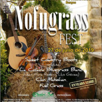 Nofugrass 2019 show poster