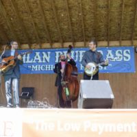 Michael Cleveland & Flamekeeper at the 2019 Milan Bluegrass Festival - photo © Bill Warren
