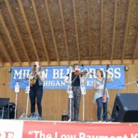 Trinity River Band at the 2019 Milan Bluegrass Festival - photo © Bill Warren