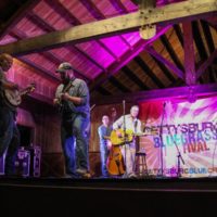 Lonesome River Band at the August 2019 Gettysburg Bluegrass Festival - photo by Frank Baker