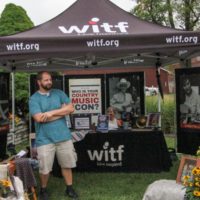 WITF booth at the August 2019 Gettysburg Festival - photo by Frank Baker